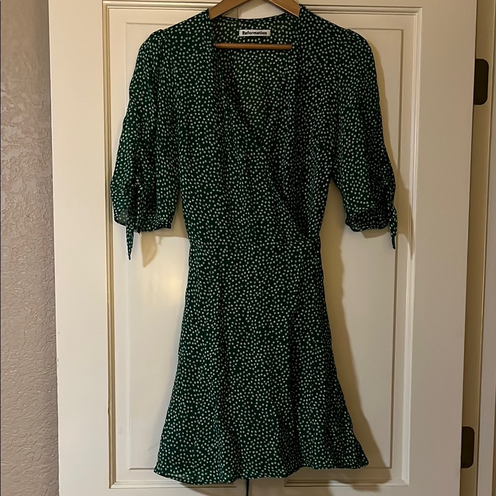 Reformation Wrap Dress